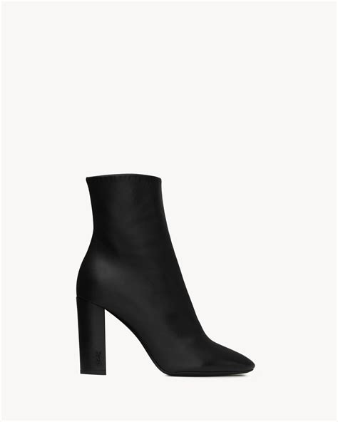 ysl loulou ankle boot|SAINT LAURENT Lou leather ankle boots .